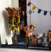 Exhibition with Cathy at Waterstones