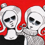 White Hair Twins 5