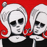 White Hair Twins 6
