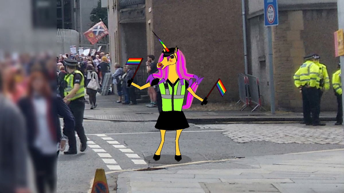 Missy Hortense Dances On A Pride March